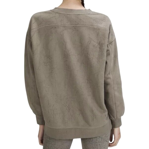 Lululemon crewneck oversized dye sweatshirt size Medium - Picture 2 of 9